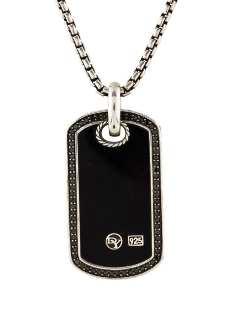 realreal dog tag necklace